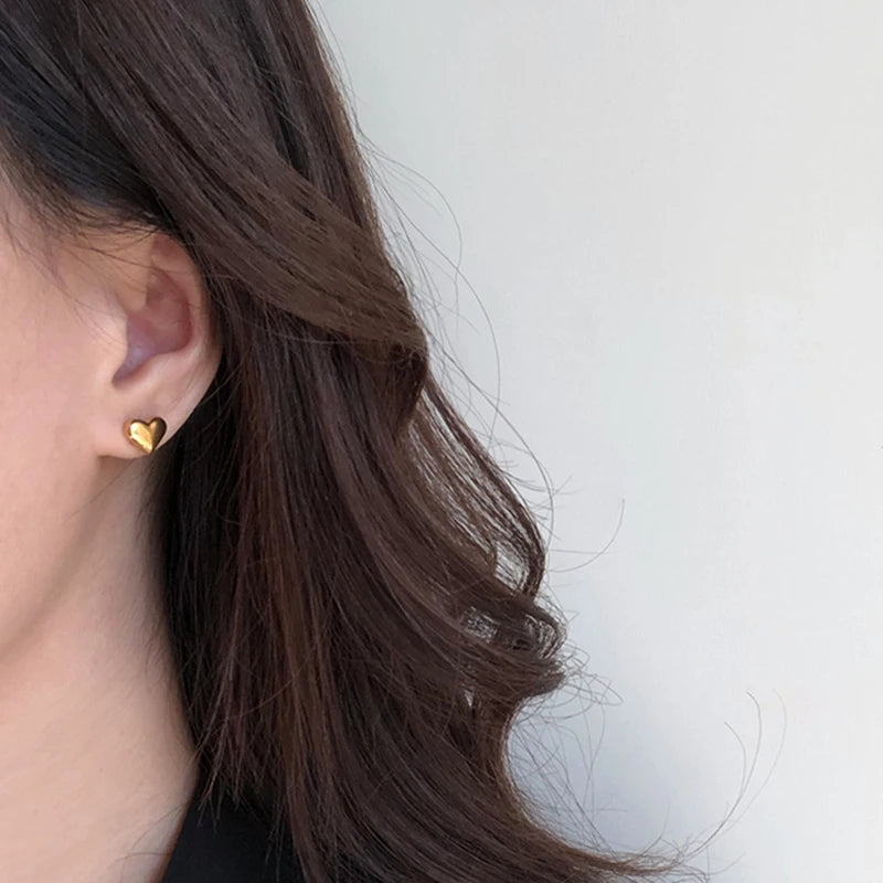 Heart Studs