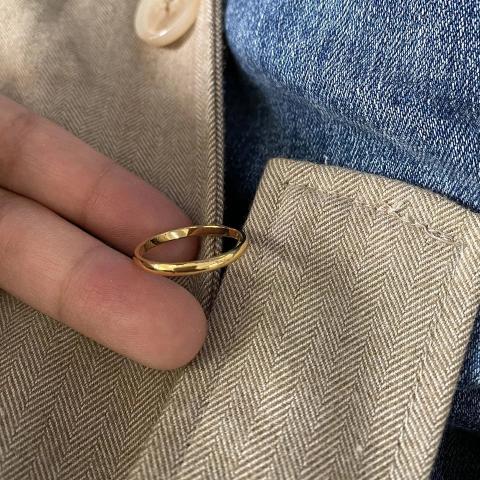Gold Band 2mm