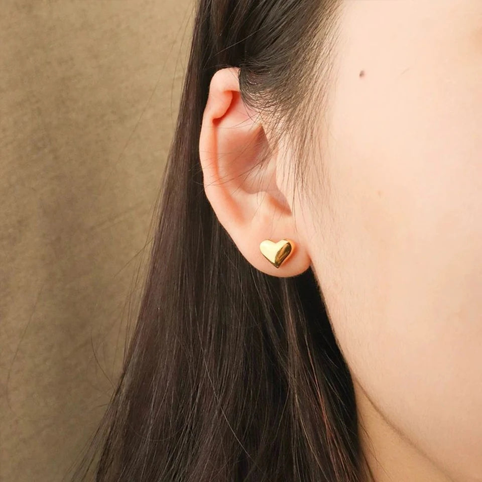 Heart Studs