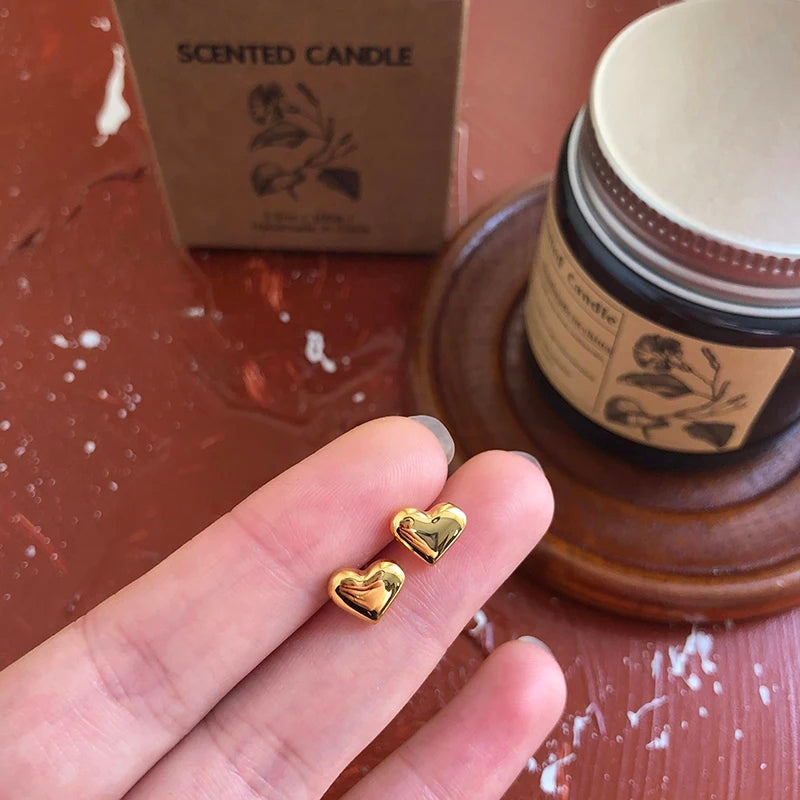 Heart Studs