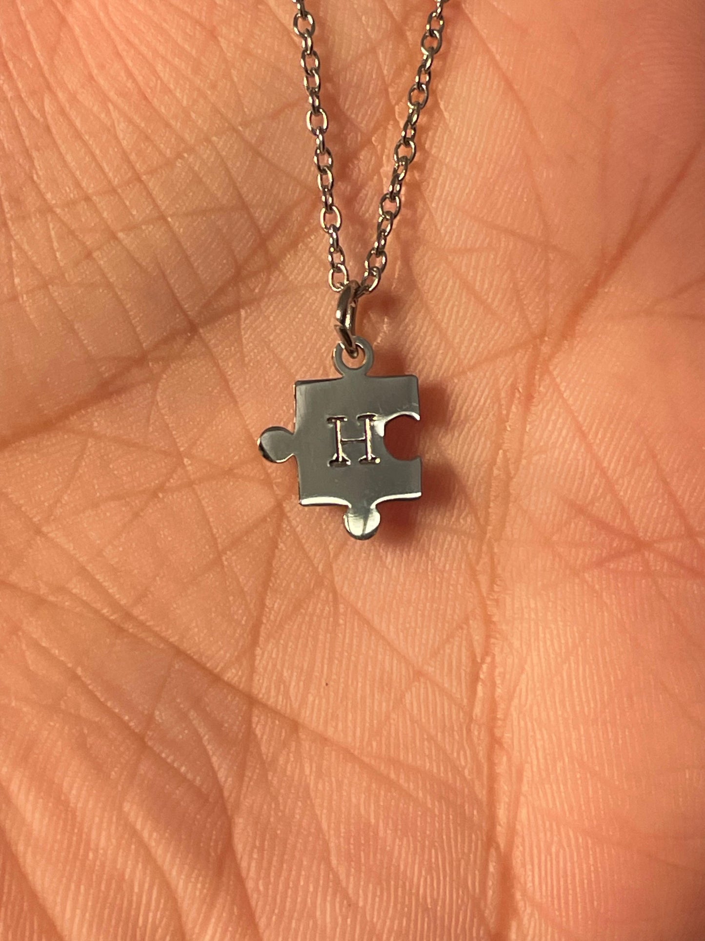 Puzzle Initial Bracelet