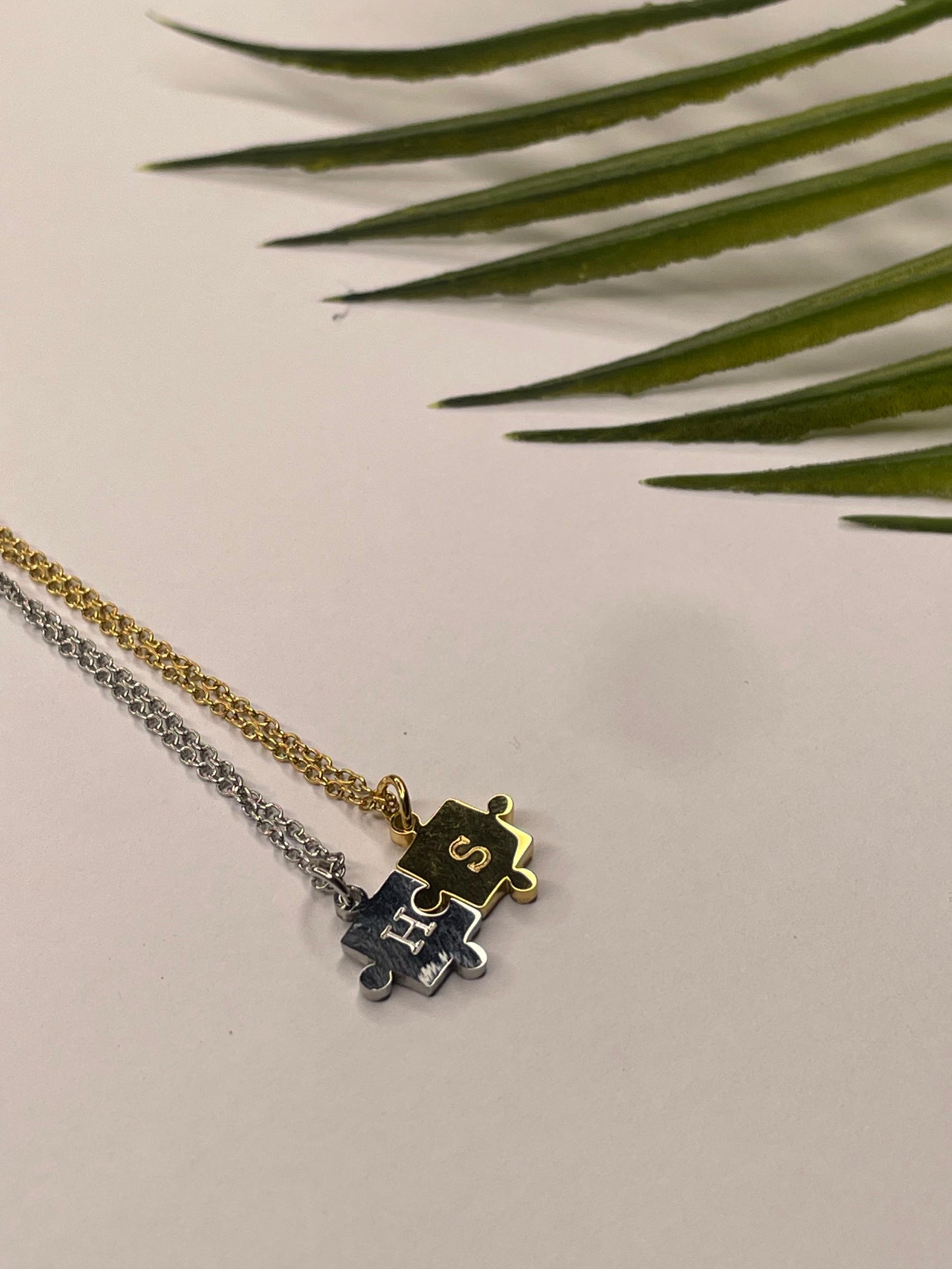 Puzzle Initial Bracelet