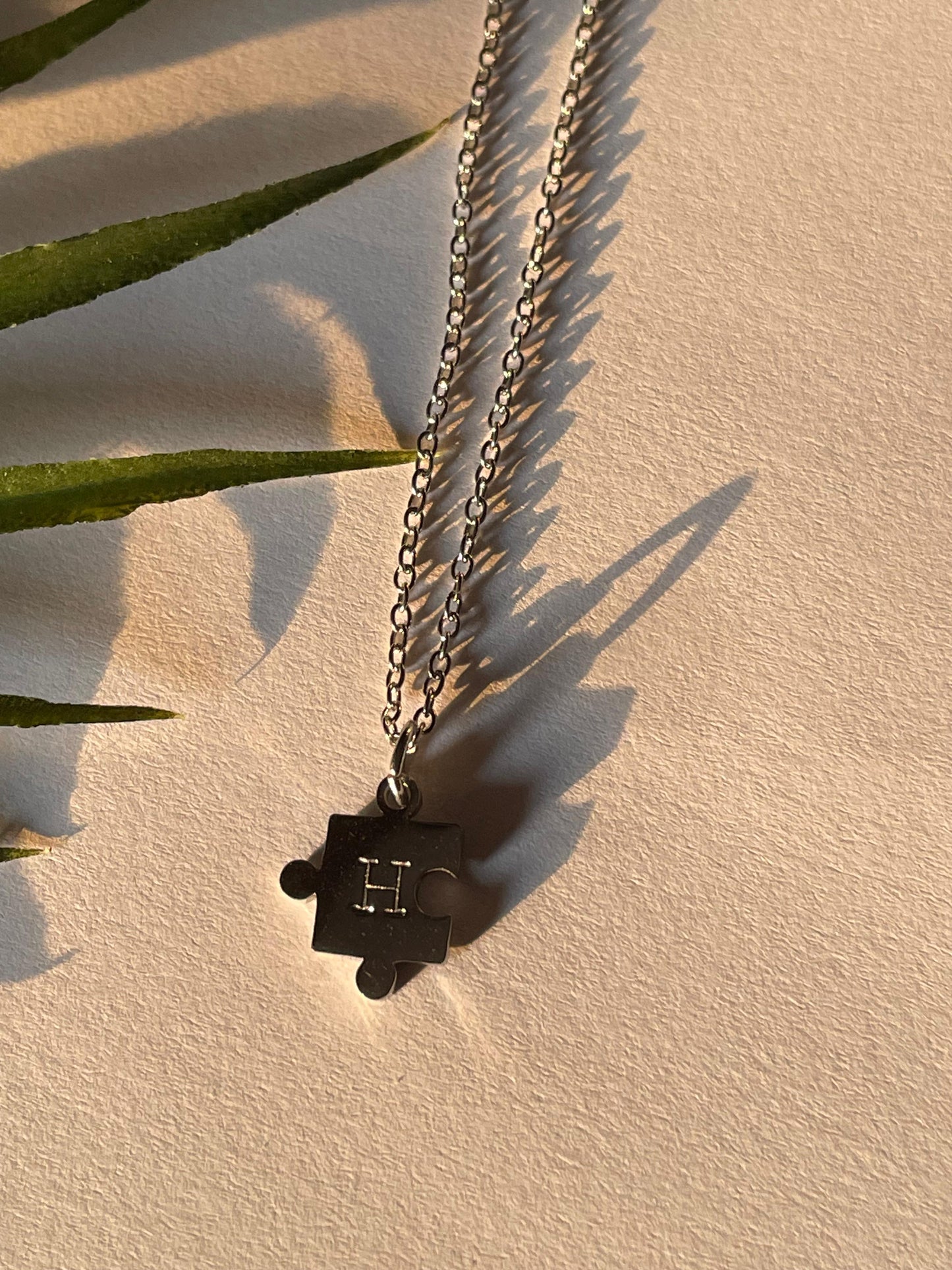 Puzzle Initial Bracelet