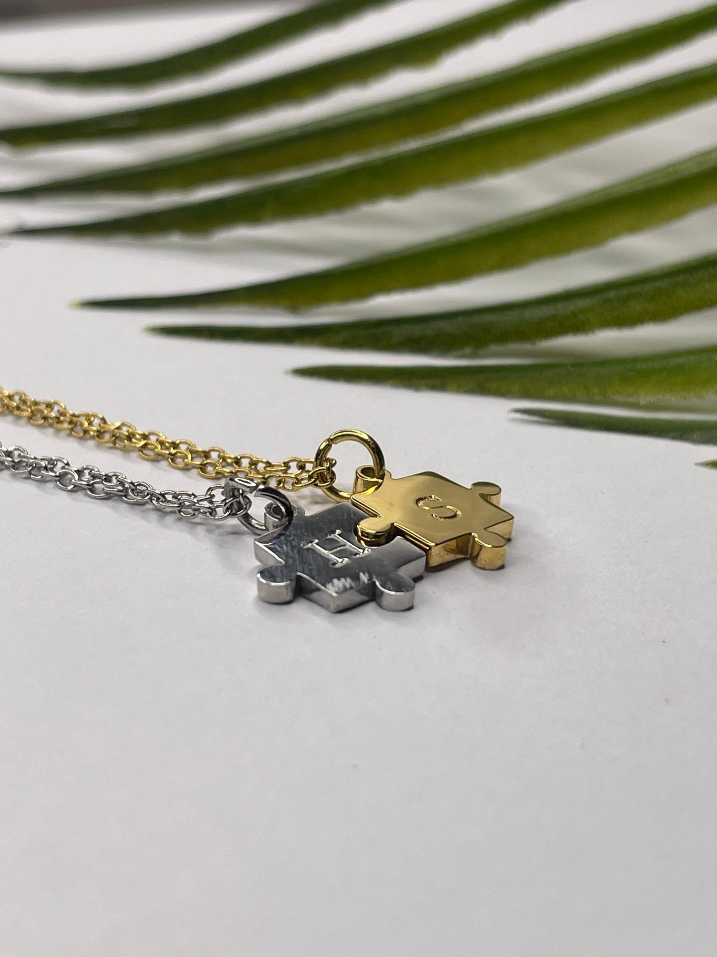 Puzzle Initial Bracelet