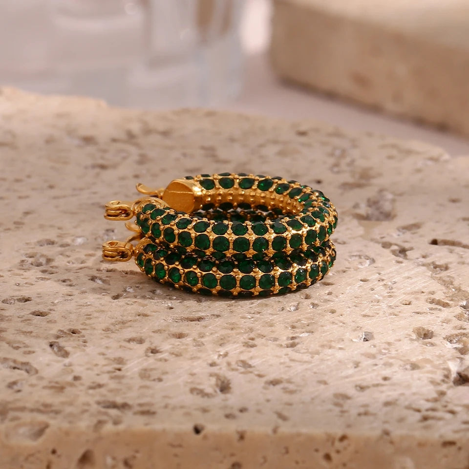 Mini Gold Plated Hoops