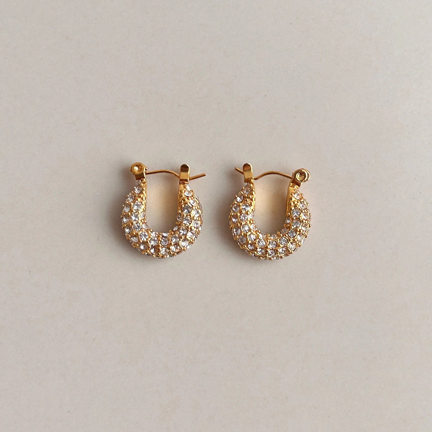 Mini Gold Plated Hoops