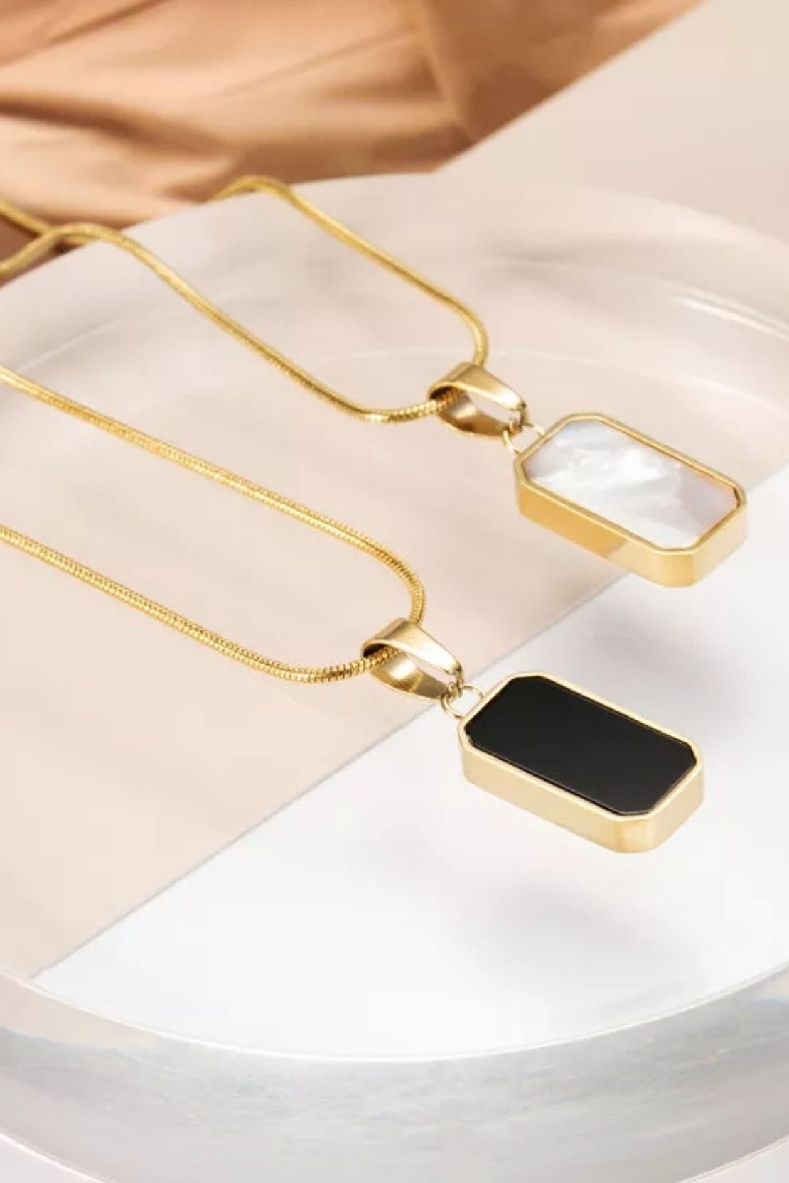 Acrylic Double Sided Pendant