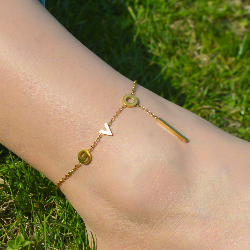 Love anklet