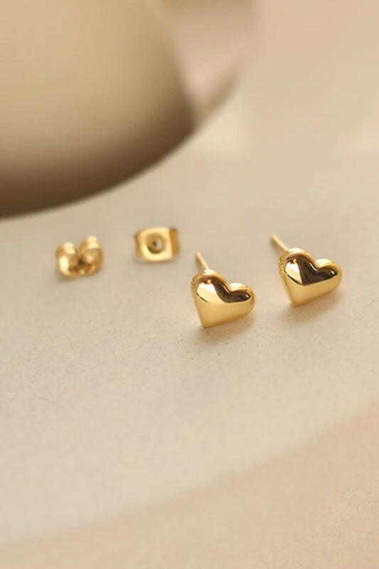 Heart Studs