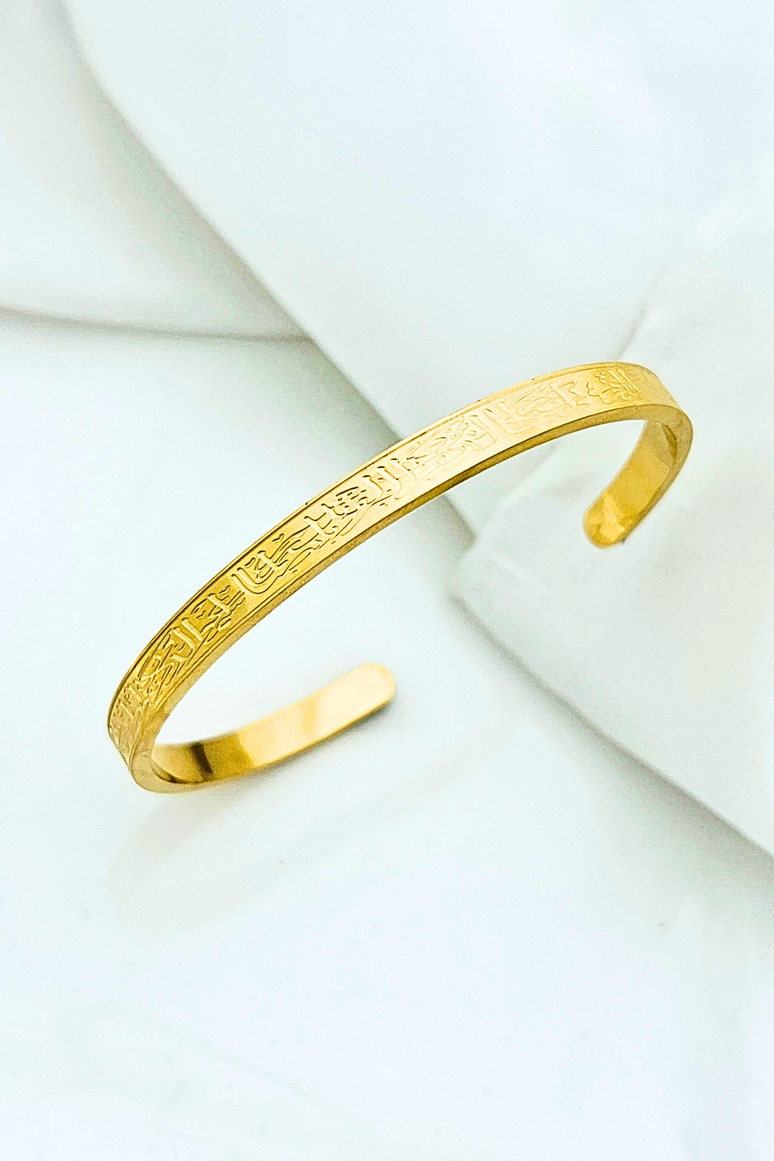 Calligraphy bangle