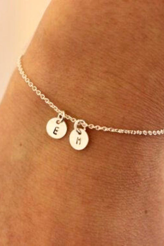 Dainty Initial Bracelet