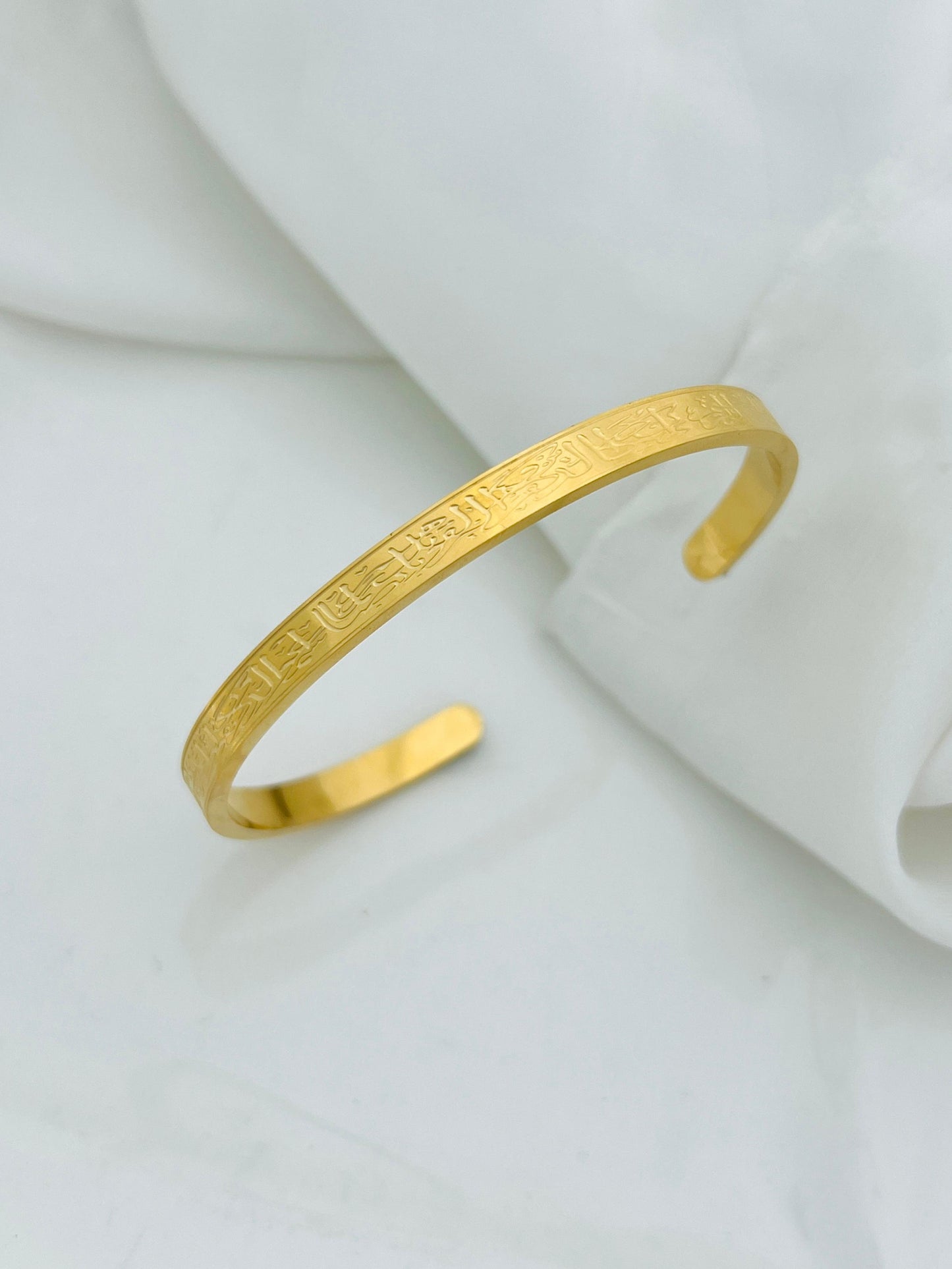 Calligraphy bangle