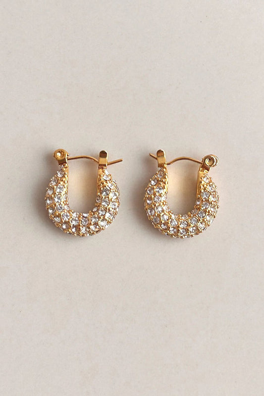 Mini Gold Plated Hoops